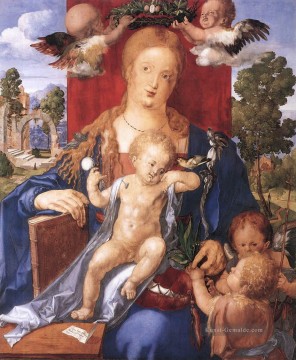 Albrecht Dürer Werke - Madonna mit dem Zeisig Albrecht Dürer